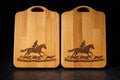 Engraved Solid Oak Chopping Board | Horse & Hound Equestrian Kitchen Gift