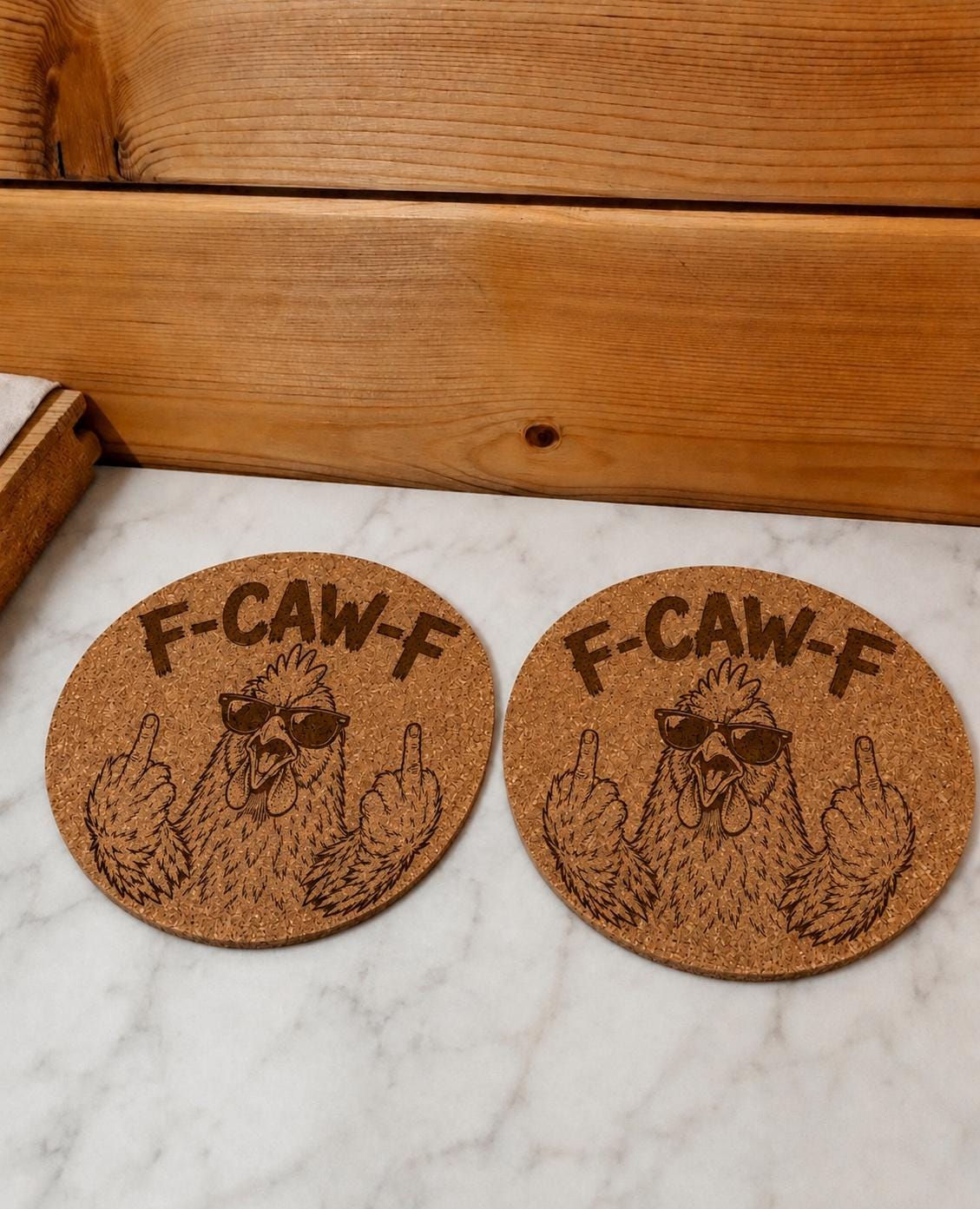 Funny Humor solid oak engraved chopping board / kitchen gift