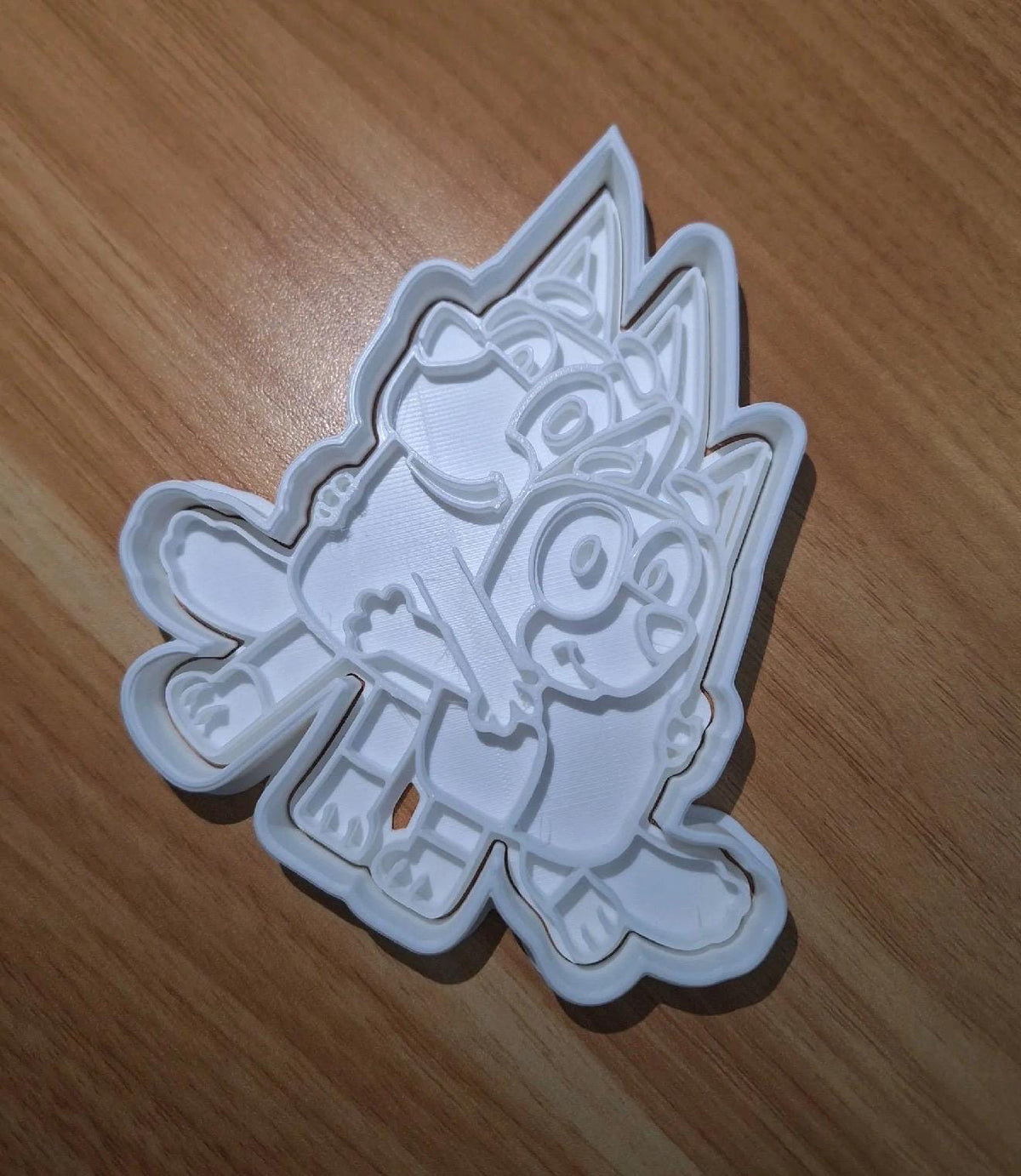 Bluey character Cookie Cutter & Play Dough Mould | PLA 3D Printed | Kids Baking | Sensory Play