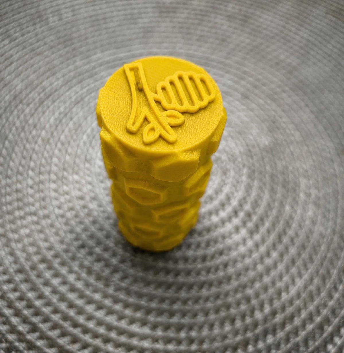 Bee Honeycomb Playdough Roller | 3D Printed Sand Roller | Sensory Play Tool | Imaginative Play | Montessori Inspired
