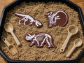 Dinosaur Fossil Sensory Tray | Dinosaur Excavation Sand Play Set | Tuff Tray Insert | Montessori & EYFS Educational Toy | Imaginative Play