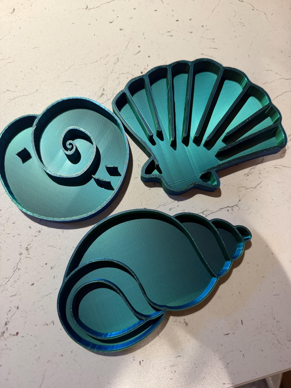 Seashell Sensory Play Tray | Montessori Ocean-Themed Tuff Tray Activity | Colour Sorting & Fine Motor Play | Rice Sensory Bin Insert