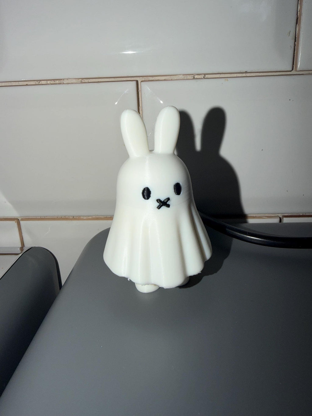 The Ghost of Miffy – Halloween Figure | 3D Printed Decoration