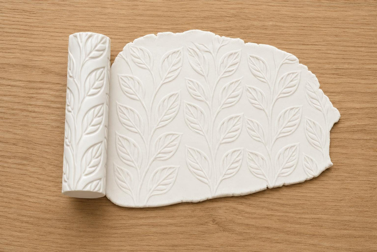 Floral Texture Roller for Playdough, Clay & Fondant | Flower Embossing Roller | Multiple Designs