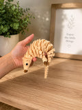 Flexi Pangolin Fidget Toy – Articulated 3D Printed Desk fidget  – 18cm Sensory Fidget