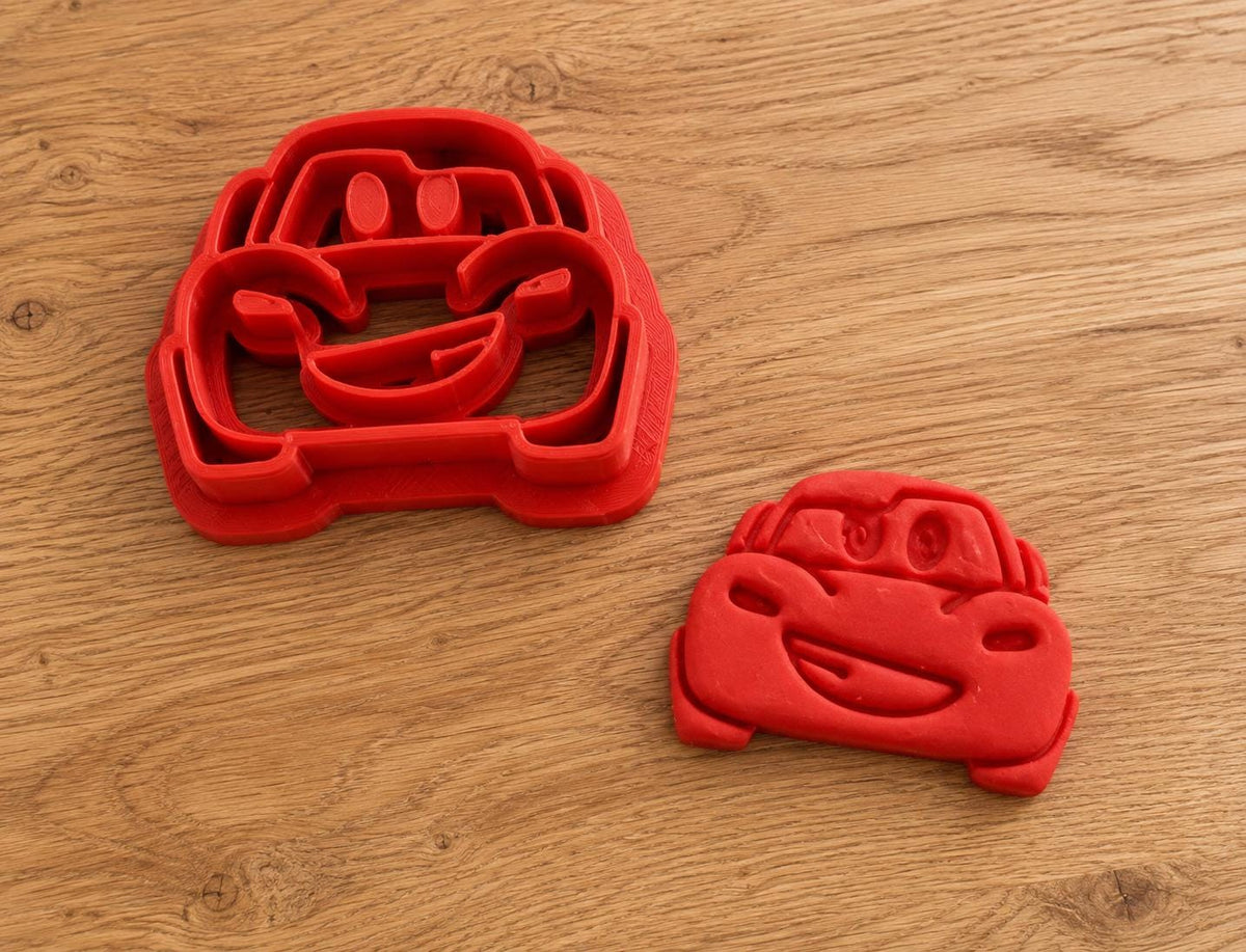 Cars Cookie Cutter & Polymer Clay Cutter | Play Dough Tool | Vehicle-Themed Craft Cutter