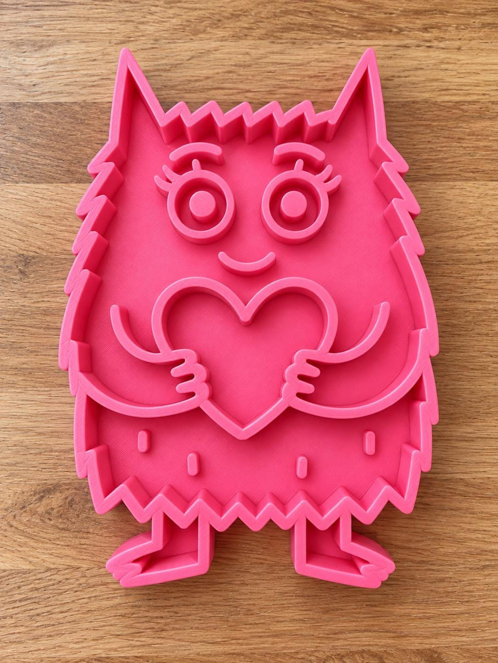 Pink Emotion Monster Sensory Infill Tray | Rice & Playdough Sensory Play