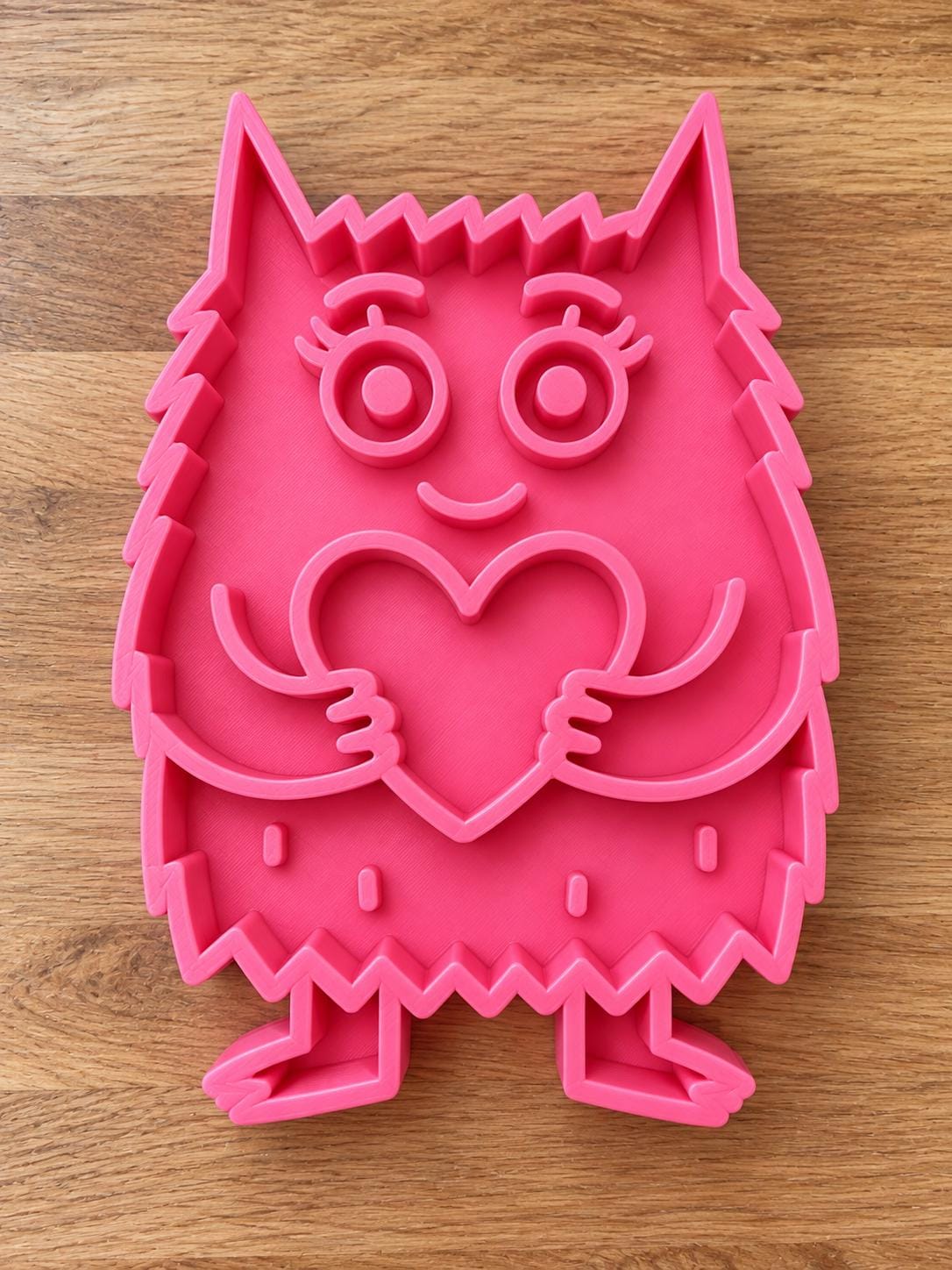 Pink Emotion Monster Sensory Infill Tray | Rice & Playdough Sensory Play