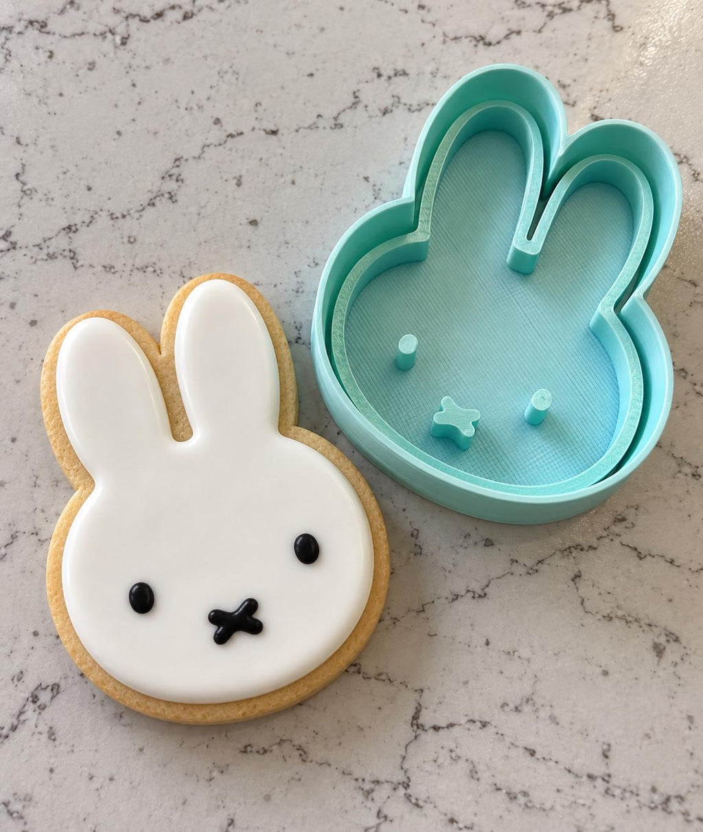 Miffy bunny cookie cutter 8.5cm cute kawaii bunny cookie cutter and stamp